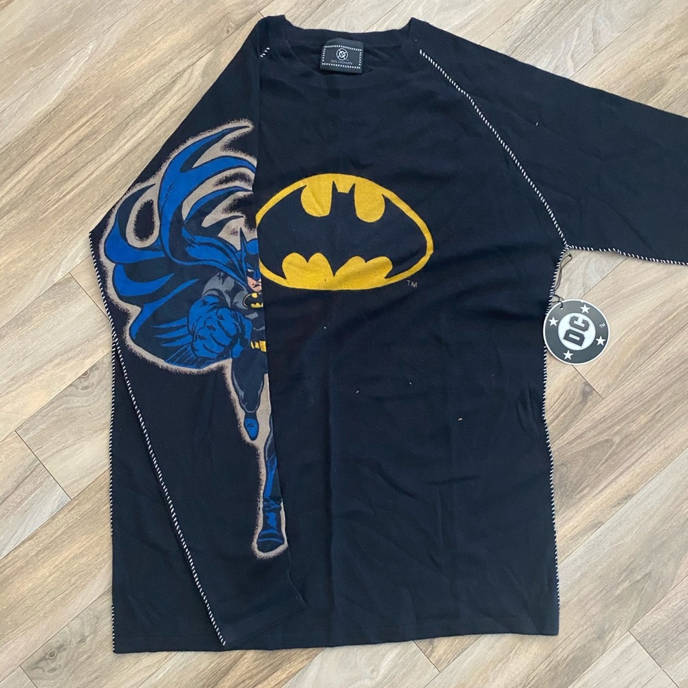 100% Cashmere Unique Batman Sweater